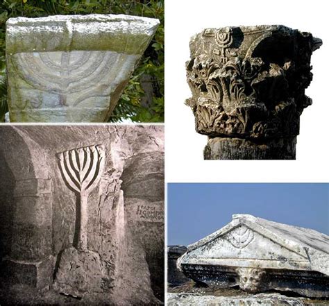 Menorah-Archeological Evidence - Temple Institute