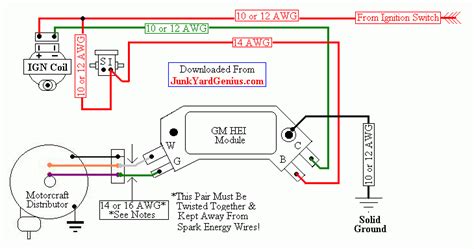 Chevy Hei Distributor Wiring Diagram