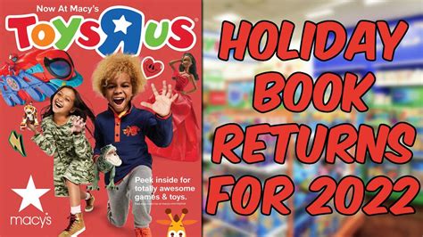 Toys R Us Holiday Book Returns For 2022 Alongside Macy's Reopening! - YouTube