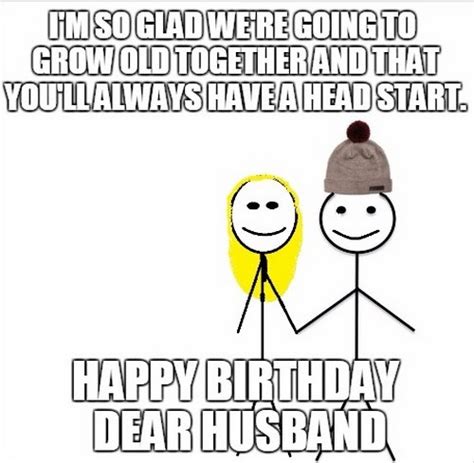 Happy Birthday To Husband Funny Meme - vrogue.co