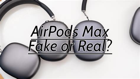 Are your AirPods Max Fake or Real? — Joe's Gaming & Electronics