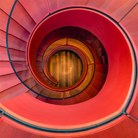 Contemporary Spiral Staircase Wall Art | Photography