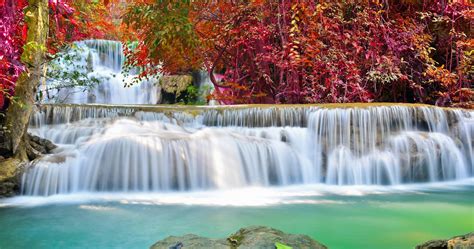 Autumn Waterfall Wallpapers - Top Free Autumn Waterfall Backgrounds ...