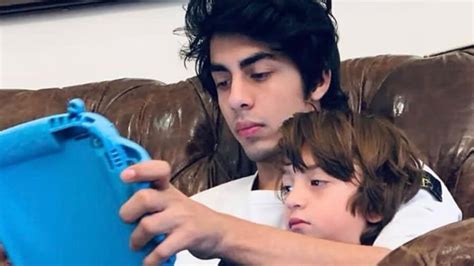 Aryan Khan holds baby brother AbRam in his lap in Gauri's new post ...