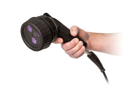 Larson Electronics - Handheld LED UV Inspection Light - 9,000 µW/cm2 UV ...