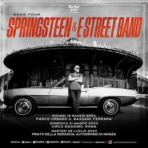 Bruce Springsteen e The E Street Band annunciano il tour 2023 – PINK CADILLAC