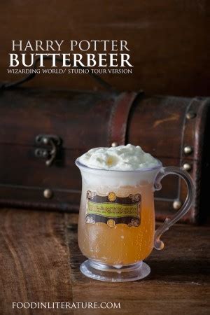 Wizarding World Butterbeer {non alcoholic} | Harry Potter | In Literature