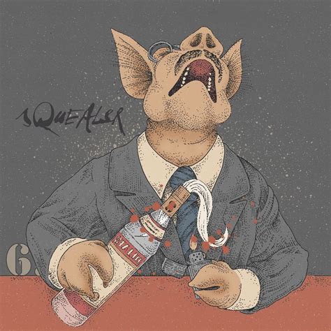 Squealer (Vyacheslav Molotov) from “Animal Bar (A Fairy Story)” Individual character desig ...