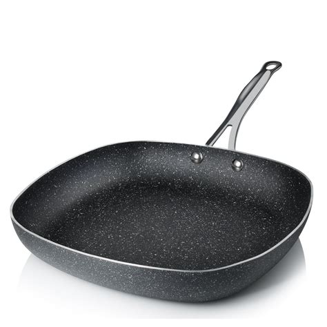 Granite Stone Diamond 12" Ultimate Nonstick Triple-Coated Square Frying Pan ? As Seen on TV ...