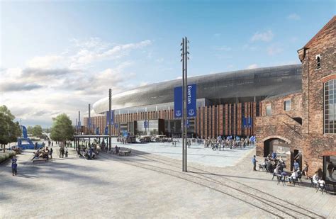 Everton reveal stunning final designs for new Bramley-Moore Dock ...