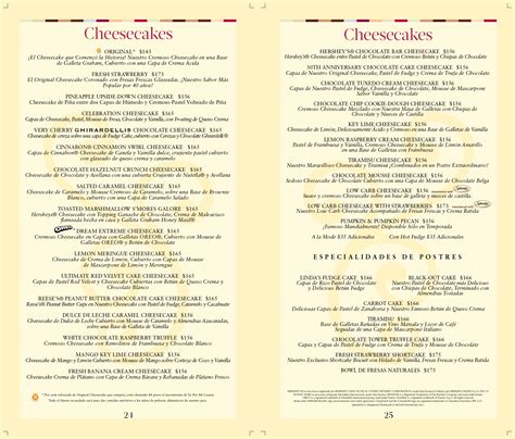 Cheesecake Factory Happy Hour Menu 2024 - Reeva Celestyn