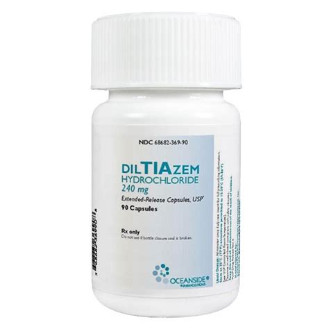 DILTIAZEM ER 240MG - RX Products