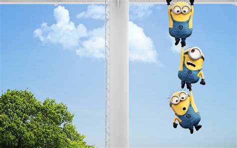 minions, movies, funny, yellow, cartoons, animated movies HD Wallpaper