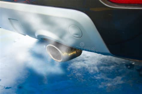 Car exhaust smoke stock image. Image of dirty, fuel - 133248371