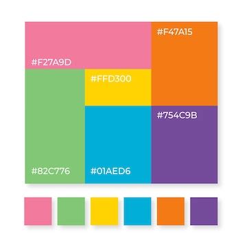 Premium Vector | Trendy pallete of color Cozy pastel summer candy shade tone with hex code