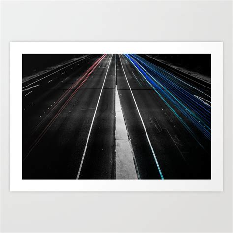 Overpass Art Print by Paul Vayanos | Society6