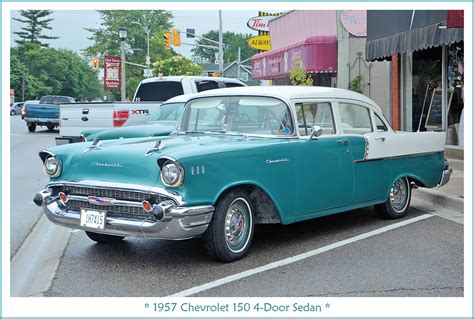 1957 Chevrolet 150 4-Door Sedan | During Marsha's and my vis… | Flickr