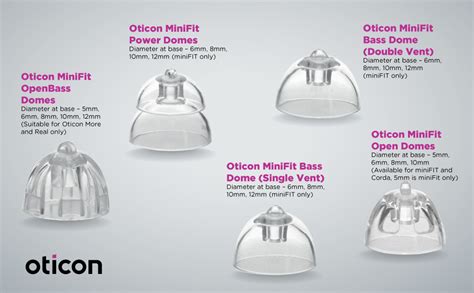 Amazon.com: Genuine Oticon Hearing Aid Domes Minifit Power 12mm (0.47 inches - XLarge), Oticon ...