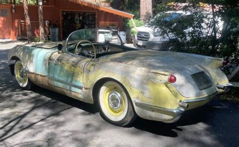 Original V8 Engine! 1955 Chevrolet Corvette | Barn Finds