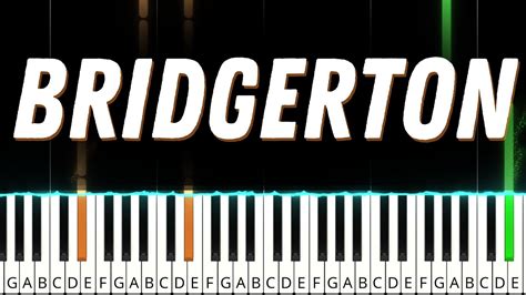 Bridgerton Soundtrack - EASY Piano Tutorial. Sheet music. - YouTube