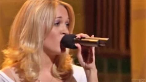 Carrie Underwood Forgets Lyrics During 'American Idol' Audition