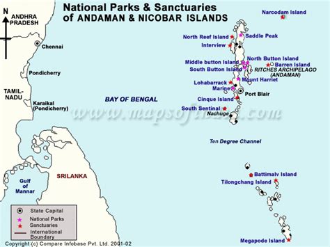 Wildlife Sanctuaries in Andaman and Nicobar, National Parks of Andaman ...