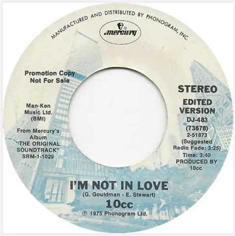 10cc I m not in love (Vinyl Records, LP, CD) on CDandLP