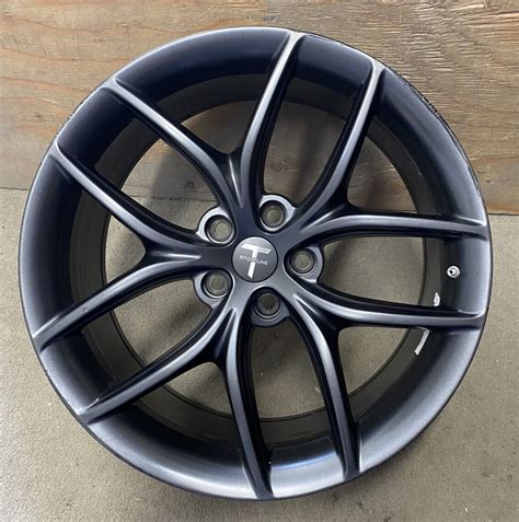 20\"x9J Tesla MODEL 3 ET35 Matte Black Wheel Rim C350 6A H AZA - T Sportline TS5 for Sale ...