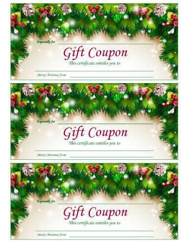 21 Free Printable Christmas Coupons | Hloom