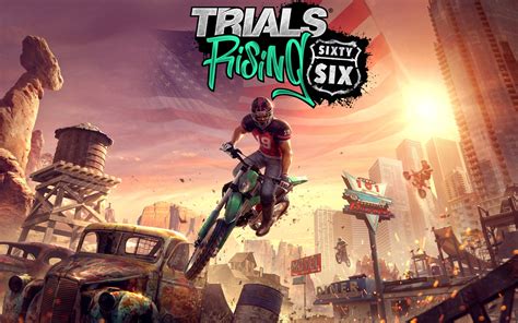 Trials Rising new DLC "Sixty-Six" lets you ride across the Grand Canyon ...