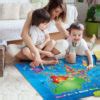 Push-to-Talk Kids World Map - Fun, Interactive, & Educational