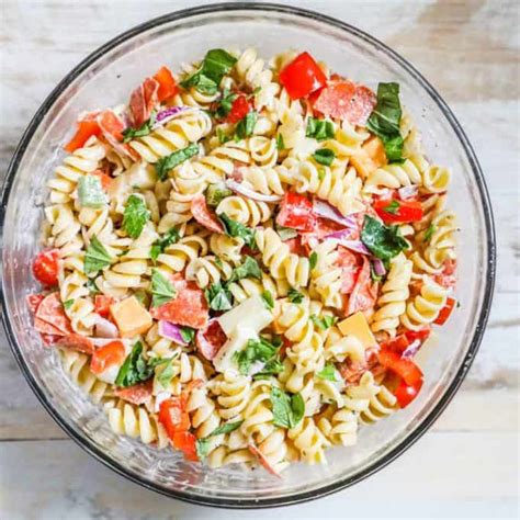 The BEST Easy Rotini Pasta Salad · Easy Family Recipes