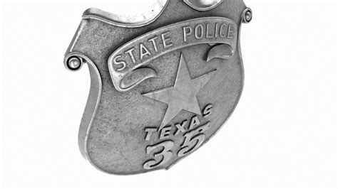 ArtStation - Old Texas Police badge | Resources