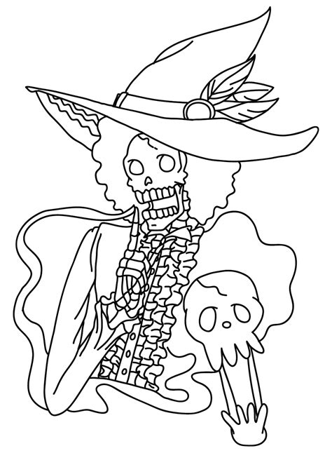 Printable Brook Coloring Pages Anime Coloring Pages - vrogue.co