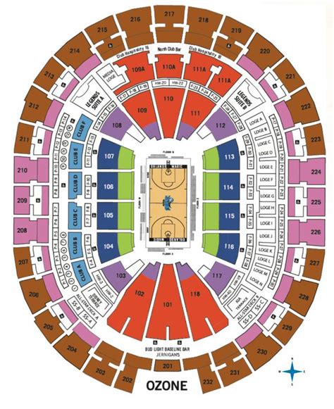 Nba Stadium Map