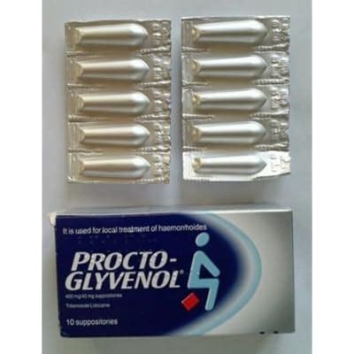 Procto Glyvenol Hemorrhoid Suppositories, Pack of Sri Lanka | Ubuy