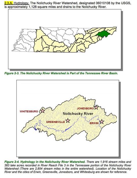 Localwaters Nolichucky River Maps Tennessee