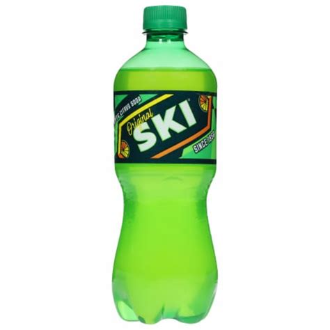 SKI Citrus Soda Bottle, 20 fl oz - Fry’s Food Stores