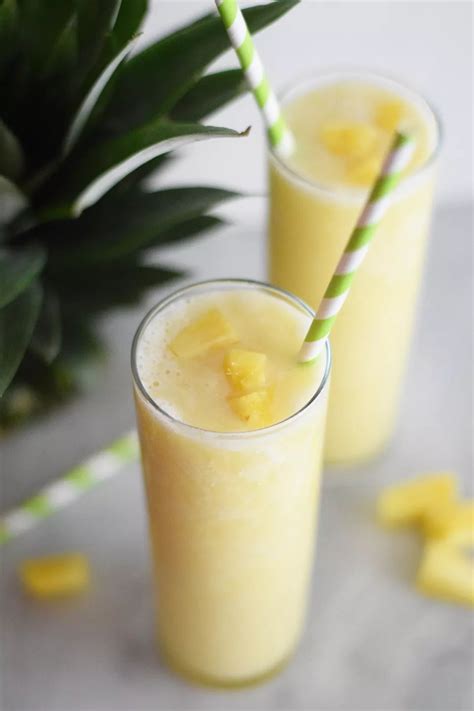 Keep Cool with a Sweet and Tropical Pineapple Smoothie | Recipe | Pineapple smoothie, Pineapple ...