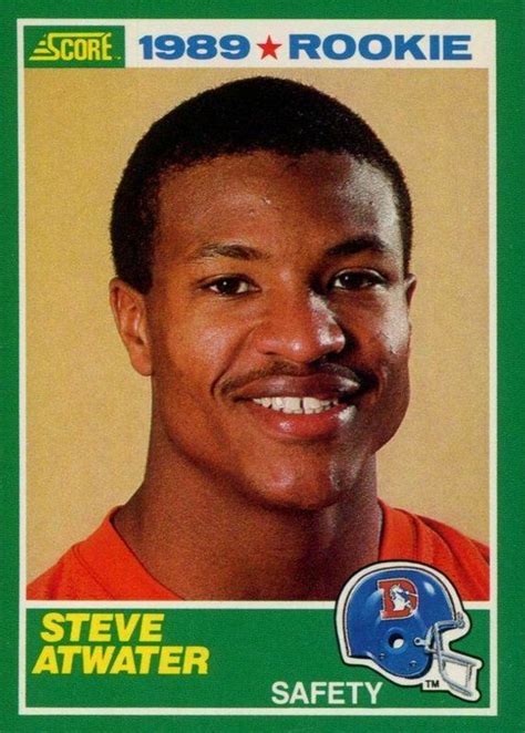 Steve Atwater 1989 Score #263 Base Price Guide - Sports Card Investor