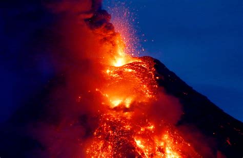 Eruption Philippine Volcanoes