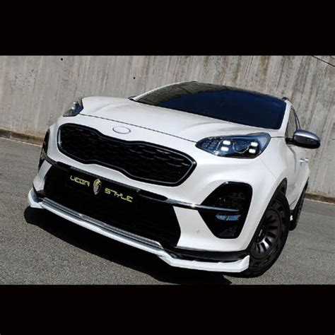 Front, Side, Rear body kits Polyurethane UNPAINT For Kia Sportage 2019 ...