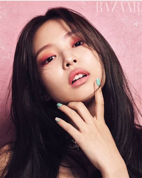 JENNIE from Blackpink for Harper’s Bazaar Magazine, January 2018 ...