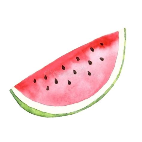 How To Draw A Watermelon Slice 1 watermelon small size slice drawing 2 watermelon half of half slice