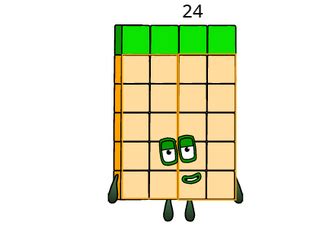 Twenty-Four | Numberblocks Wiki | Fandom