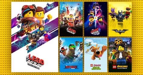 Every Lego Movie and Special