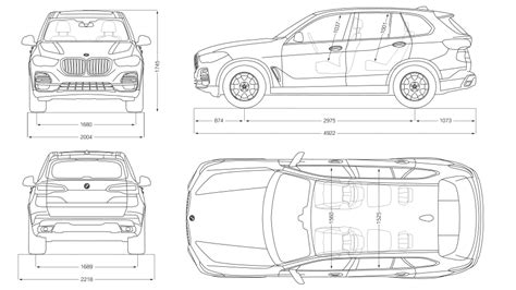 Bmw X5 2024 Dimensions - Dehlia Layney