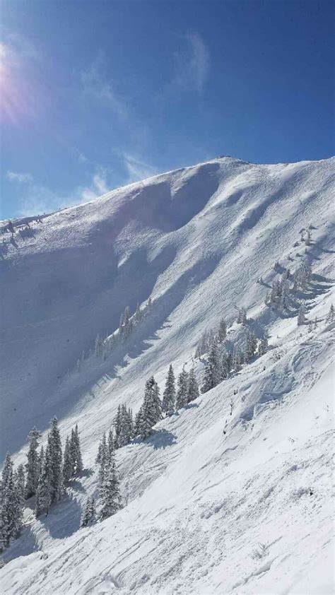 Hiking up the Highlands Bowl in Aspen, CO