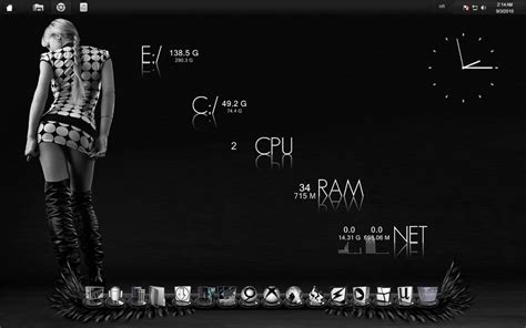 Windows 7 dark theme by geludin on DeviantArt