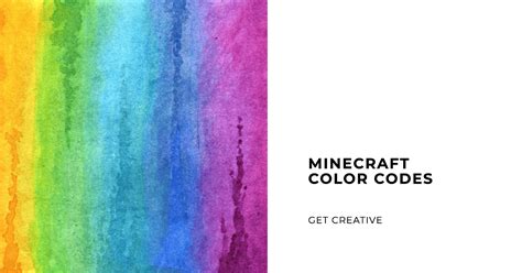 Minecraft Color Codes & How To Use Them